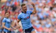 13 July 2019; Ciarán Kilkenny of Dublin celebrates after scoring his side's fourth goal of the game during the GAA Football All-Ireland Senior Championship Quarter-Final Group 2 Phase 1 match between Dublin and Cork at Croke Park in Dublin. Photo by Eóin Noonan/Sportsfile