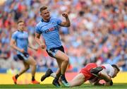 13 July 2019; Ciarán Kilkenny of Dublin celebrates after scoring his side's fourth goal of the game during the GAA Football All-Ireland Senior Championship Quarter-Final Group 2 Phase 1 match between Dublin and Cork at Croke Park in Dublin. Photo by Eóin Noonan/Sportsfile