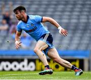 13 July 2019; Michael Darragh Macauley of Dublin celebrates after scoring the second goal, in the 38th minute, during the GAA Football All-Ireland Senior Championship Quarter-Final Group 2 Phase 1 match between Dublin and Cork at Croke Park in Dublin. Photo by Ray McManus/Sportsfile
