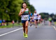 13 July 2019; Angela McCann from Clonmel AC, Co. Tipperary, on her way to finishing third in the ladies Irish Runner 10 Mile in conjunction with the AAI National 10 Mile Championships at Phoenix Park in Dublin. Photo by Matt Browne/Sportsfile
