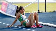 13 July 2019; Ireland's Sharlene Mawdsley prior to competing in the final of the women’s 400m event during day three of the European U23 Athletics Championships at the Gunder Hägg Stadium in Gävle, Sweden. Photo by Giancarlo Colombo/Sportsfile