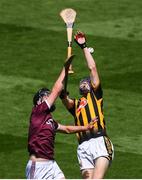 14 July 2019; Billy Drennan of Kilkenny in action against Christy Brennan of Galway during the Electric Ireland GAA Hurling All-Ireland Minor Championship quarter-final match between Kilkenny and Galway at Croke Park in Dublin. Photo by Ramsey Cardy/Sportsfile