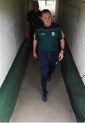 14 July 2019; Meath manager Andy McEntee arrives ahead of the GAA Football All-Ireland Senior Championship Quarter-Final Group 1 Phase 1 match between Donegal and Meath at MacCumhaill Park in Ballybofey, Donegal. Photo by Daire Brennan/Sportsfile