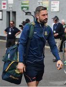 14 July 2019; Michael Newman of Meath arrives ahead of the GAA Football All-Ireland Senior Championship Quarter-Final Group 1 Phase 1 match between Donegal and Meath at MacCumhaill Park in Ballybofey, Donegal. Photo by Daire Brennan/Sportsfile