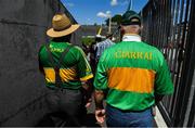 14 July 2019; Supporters make their way to their seats prior to the GAA Football All-Ireland Senior Championship Quarter-Final Group 1 Phase 1 match between Kerry and Mayo at Fitzgerald Stadium in Killarney, Kerry. Photo by Brendan Moran/Sportsfile