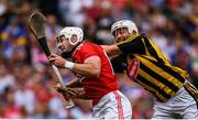 14 July 2019; Patrick Horgan of Cork beats the tackle by Padraig Walsh of Kilkenny on his way to scoring his side's second goal during the GAA Hurling All-Ireland Senior Championship quarter-final match between Kilkenny and Cork at Croke Park in Dublin. Photo by Ramsey Cardy/Sportsfile