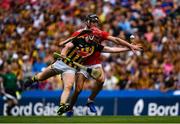 14 July 2019; Adrian Mullen of Kilkenny in action against Mark Ellis of Cork during the GAA Hurling All-Ireland Senior Championship quarter-final match between Kilkenny and Cork at Croke Park in Dublin. Photo by Ramsey Cardy/Sportsfile