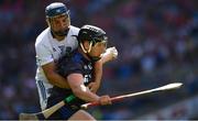 14 July 2019; Dan McCormack of Tipperary in action against Lee Cleere of Laois during the GAA Hurling All-Ireland Senior Championship quarter-final match between Tipperary and Laois at Croke Park in Dublin. Photo by Ray McManus/Sportsfile