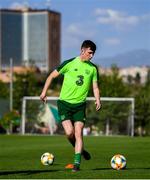 14 July 2019; Conor Grant during a Republic of Ireland training session ahead of his side's opening game of the 2019 UEFA European U19 Championships at the FFA Technical Centre in Yerevan, Armenia. Photo by Stephen McCarthy/Sportsfile