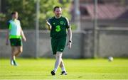 14 July 2019; Republic of Ireland head coach Tom Mohan during a training session ahead of his side's opening game of the 2019 UEFA European U19 Championships at the FFA Technical Centre in Yerevan, Armenia. Photo by Stephen McCarthy/Sportsfile
