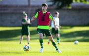 14 July 2019; Barry Coffey during a Republic of Ireland training session ahead of their opening game of the 2019 UEFA European U19 Championships at the FFA Technical Centre in Yerevan, Armenia. Photo by Stephen McCarthy/Sportsfile