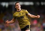 14 July 2019; Stephen O'Brien of Kerry celebrates after scoring a point for his side during the GAA Football All-Ireland Senior Championship Quarter-Final Group 1 Phase 1 match between Kerry and Mayo at Fitzgerald Stadium in Killarney, Kerry. Photo by Eóin Noonan/Sportsfile