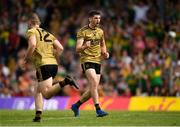 14 July 2019; Paul Geaney of Kerry celebrates after scoring his side's first goal of the game during the GAA Football All-Ireland Senior Championship Quarter-Final Group 1 Phase 1 match between Kerry and Mayo at Fitzgerald Stadium in Killarney, Kerry. Photo by Eóin Noonan/Sportsfile