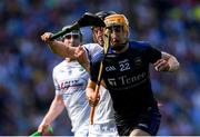 14 July 2019; Mark Kehoe of Tipperary in action against Eoin Gaughan of Laois during the GAA Hurling All-Ireland Senior Championship quarter-final match between Tipperary and Laois at Croke Park in Dublin. Photo by Ramsey Cardy/Sportsfile