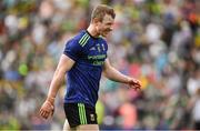 14 July 2019; Colm Boyle of Mayo leaves the pitch after the GAA Football All-Ireland Senior Championship Quarter-Final Group 1 Phase 1 match between Kerry and Mayo at Fitzgerald Stadium in Killarney, Kerry. Photo by Brendan Moran/Sportsfile