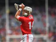 14 July 2019; Patrick Horgan of Cork takes a free during the GAA Hurling All-Ireland Senior Championship quarter-final match between Kilkenny and Cork at Croke Park in Dublin. Photo by Ray McManus/Sportsfile