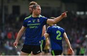 14 July 2019; Keith Higgins of Mayo makes a point to referee Sean Hurson during the GAA Football All-Ireland Senior Championship Quarter-Final Group 1 Phase 1 match between Kerry and Mayo at Fitzgerald Stadium in Killarney, Kerry. Photo by Brendan Moran/Sportsfile