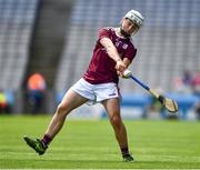 14 July 2019; Sean McDonagh of Galway during the Electric Ireland GAA Hurling All-Ireland Minor Championship quarter-final match between Kilkenny and Galway at Croke Park in Dublin. Photo by Ray McManus/Sportsfile