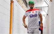7 July 2019; Cork captain Seamus Harnedy leads his side out from the dressing rooms prior to the GAA Hurling All-Ireland Senior Championship preliminary round quarter-final match between Westmeath and Cork at TEG Cusack Park, Mullingar in Westmeath. Photo by Brendan Moran/Sportsfile