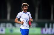 14 July 2019; Manolo Portanova of Italy during the 2019 UEFA European U19 Championships group A match between Italy and Portugal at Banants Stadium in Yerevan, Armenia. Photo by Stephen McCarthy/Sportsfile
