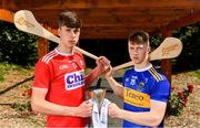 15 July 2019; In attendance at the Bord Gáis Energy GAA Hurling U-20 Provincial Championship Finals preview are Robert Downey of Cork and Jake Morris of Tipperary at Saint Annes Park in Dublin. Wexford will take on Kilkenny in the Leinster decider on Wednesday night at 7.30pm at Innovate Wexford Park while on July 23rd, Tipperary face Cork at Semple Stadium in the Munster decider. Throw-in there is 7.30pm. Photo by Sam Barnes/Sportsfile