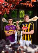 15 July 2019; In attendance at the Bord Gáis Energy GAA Hurling U-20 Provincial Championship Finals preview are Eoin O’Leary of Wexford and Evan Shefflin of Kilkenny at Saint Annes Park in Dublin. Wexford will take on Kilkenny in the Leinster decider on Wednesday night at 7.30pm at Innovate Wexford Park while on July 23rd, Tipperary face Cork at Semple Stadium in the Munster decider. Throw-in there is 7.30pm. Photo by Sam Barnes/Sportsfile