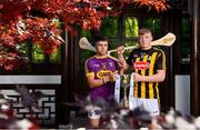 15 July 2019; In attendance at the Bord Gáis Energy GAA Hurling U-20 Provincial Championship Finals preview are Eoin O’Leary of Wexford and Evan Shefflin of Kilkenny at Saint Annes Park in Dublin. Wexford will take on Kilkenny in the Leinster decider on Wednesday night at 7.30pm at Innovate Wexford Park while on July 23rd, Tipperary face Cork at Semple Stadium in the Munster decider. Throw-in there is 7.30pm. Photo by Sam Barnes/Sportsfile