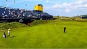 15 July 2019; Jon Rahm of Spain on the 18th green during the 148th Open Championship at Royal Portrush in Portrush, Co. Antrim. Photo by John Dickson/Sportsfile
