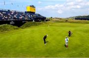 15 July 2019; Jon Rahm of Spain on the 18th green during the 148th Open Championship at Royal Portrush in Portrush, Co. Antrim. Photo by John Dickson/Sportsfile