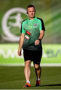 15 July 2019; Republic of Ireland opposition analyst Mark Scanlon prior to the 2019 UEFA European U19 Championships group B match between Norway and Republic of Ireland at FFA Academy Stadium in Yerevan, Armenia. Photo by Stephen McCarthy/Sportsfile