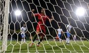 14 July 2019; Diogo Capitão of Portugal celebrates his side's first goal during the 2019 UEFA European U19 Championships group A match between Italy and Portugal at Banants Stadium in Yerevan, Armenia. Photo by Stephen McCarthy/Sportsfile