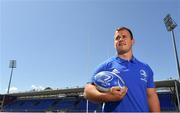 16 July 2019; Leinster Rugby this morning confirmed a first ever double-header in Energia Park on the 17th August 2019 to kick start the Leinster season. At 3.00pm Leo Cullen’s defending Guinness PRO14 champions will play their first game of the Bank of Ireland Pre-Season Schedule against Coventry, while at 5.30pm Ben Armstrong’s defending Interprovincial Women’s Champions will get the defence of their title underway against Connacht. Tickets are now on sale at leinsterrugby.ie with prices starting from €5 for junior tickets and €10 for adult tickets. At the announcement this morning in Energia Park, is Ed Byrne of Leinster. Photo by Sam Barnes/Sportsfile