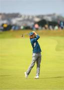 16 July 2019; Rickie Fowler of USA on the 2nd hole during a practice round ahead of the 148th Open Championship at Royal Portrush in Portrush, Co. Antrim. Photo by Ramsey Cardy/Sportsfile