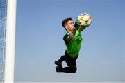 16 July 2019; Goalkeeper Brian Maher during a Republic of Ireland training session at Vagharshapat Football Academy during the 2019 UEFA European U19 Championships in Yerevan, Armenia. Photo by Stephen McCarthy/Sportsfile