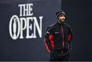 17 July 2019; Adam Hadwin of Canada on the 1st hole during a practice round ahead of the 148th Open Championship at Royal Portrush in Portrush, Co. Antrim. Photo by Brendan Moran/Sportsfile