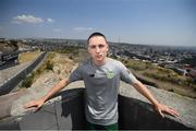 17 July 2019; Joe Hodge poses for a portrait near the team hotel during the 2019 UEFA European U19 Championships in Yerevan, Armenia. Photo by Stephen McCarthy/Sportsfile