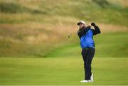 17 July 2019; Andrew Johnston of England on the 18th fairway during a practice round ahead of the 148th Open Championship at Royal Portrush in Portrush, Co. Antrim. Photo by Ramsey Cardy/Sportsfile