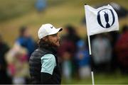 17 July 2019; Tommy Fleetwood of England on the 13th green during a practice round ahead of the 148th Open Championship at Royal Portrush in Portrush, Co. Antrim. Photo by Ramsey Cardy/Sportsfile