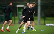 17 July 2019; Jack Byrne during a Shamrock Rovers Training Session at Roadstone Group Sports Club in Kingswood, Dublin. Photo by Eóin Noonan/Sportsfile