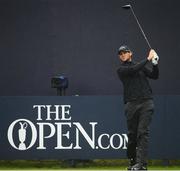 17 July 2019; Thomas Pieters of Belgium during a practice round ahead of the 148th Open Championship at Royal Portrush in Portrush, Co. Antrim. Photo by Ramsey Cardy/Sportsfile
