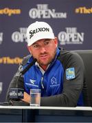 17 July 2019; Graeme McDowell of Northern Ireland during a press conference ahead of the 148th Open Championship at Royal Portrush in Portrush, Co. Antrim. Photo by John Dickson/Sportsfile