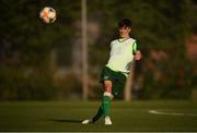 17 July 2019; Barry Coffey during a Republic of Ireland training session ahead of their second group game of the 2019 UEFA European U19 Championships at the FFA Technical Centre in Yerevan, Armenia. Photo by Stephen McCarthy/Sportsfile