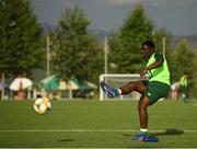 17 July 2019; Festy Ebosele during a Republic of Ireland training session ahead of their second group game of the 2019 UEFA European U19 Championships at the FFA Technical Centre in Yerevan, Armenia. Photo by Stephen McCarthy/Sportsfile