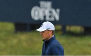 17 July 2019; Jordan Spieth of USA during a practice round ahead of the 148th Open Championship at Royal Portrush in Portrush, Co. Antrim. Photo by Brendan Moran/Sportsfile
