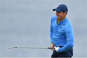 17 July 2019; Rory McIlroy of Northern Ireland during a practice round ahead of the 148th Open Championship at Royal Portrush in Portrush, Co. Antrim. Photo by Brendan Moran/Sportsfile