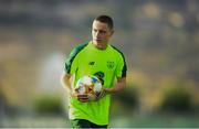 17 July 2019; Joe Hodge during a Republic of Ireland training session ahead of their second group game of the 2019 UEFA European U19 Championships at the FFA Technical Centre in Yerevan, Armenia. Photo by Stephen McCarthy/Sportsfile