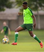 17 July 2019; Jonathan Afolabi during a Republic of Ireland training session ahead of their second group game of the 2019 UEFA European U19 Championships at the FFA Technical Centre in Yerevan, Armenia. Photo by Stephen McCarthy/Sportsfile