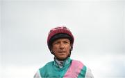 17 July 2019; Frankie Dettori after riding Time Tunnel to second place during the Aherns Garage Castleisland Irish EBF Maiden during day 3 of the Killarney Racing Festival at Killarney Racecourse in Kerry. Photo by David Fitzgerald/Sportsfile