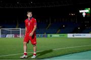 17 July 2019; Ioury Oganessian of Armenia leaves the field following the 2019 UEFA European U19 Championships group A match between Armenia and Italy at Vazgen Sargsyan Republican Stadium in Yerevan, Armenia. Photo by Stephen McCarthy/Sportsfile