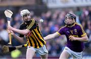 17 July 2019; Sean Ryan of Kilkenny in action against Cathal O'Connor of Wexford during the Bord Gais Energy Leinster GAA Hurling U20 Championship Final match between Kilkenny and Wexford at Innovate Wexford Park in Wexford. Photo by Matt Browne/Sportsfile